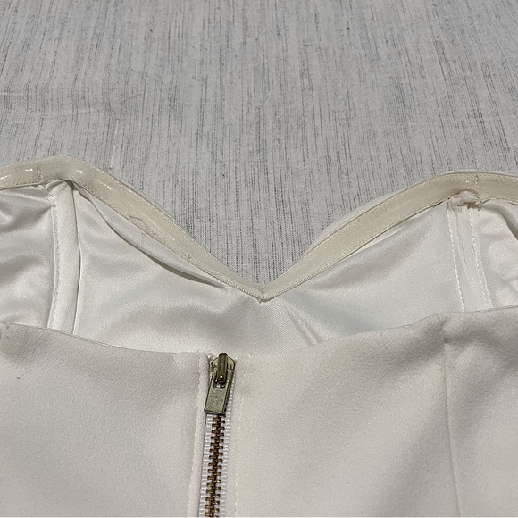 Express, Size 2, Off-White, Strapless Jumpsuit - Picture 7 of 7